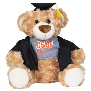 Graduation Bear- Beige